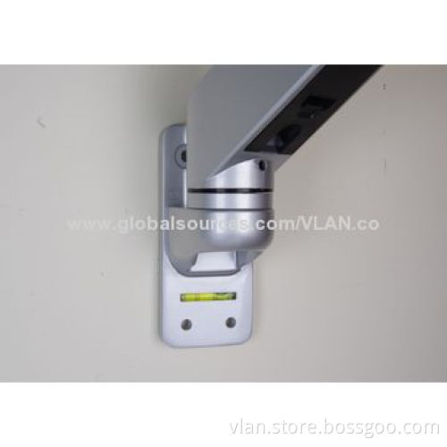 Height Adjustable Monitor Arm, Can Attach to the Wall, Gas Cylinder Adjust Design, Wall MountingNew